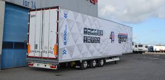 three axle mega refrigerated trailer