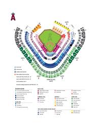 angel stadium seating map los angeles