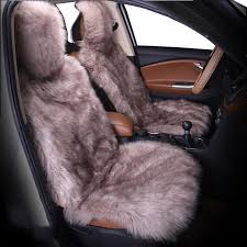 Car Seat Cover Winter Plush Fur