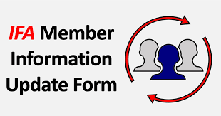 ifa member info update form