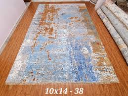 gray wool modern hand knotted carpet