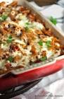 baked pasta with sausage and zucchini