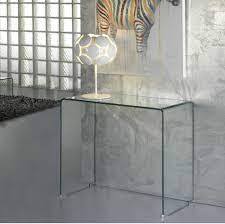 12mm Tempered Glass Console Table 552431