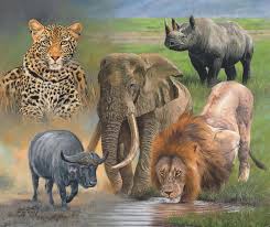 It tells you more about yourself and what your strengths and weaknesses are. Africa S Big Five Painting By David Stribbling