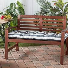 Rectangle Outdoor Bench Cushion