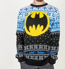 Batman Knitted Christmas Jumper