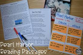 Pearl Harbor Reading Comprehension Paired Passages Social