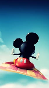 mickey mouse flying iphone wallpapers