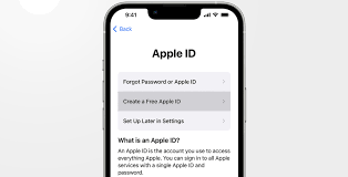create apple id without phone number
