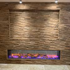 Natural Wood Feature Wall Panels With