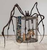 Image result for what is louise bourgeois's sculpture made from? course hero