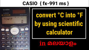 scientific calculator casio fx 991ms