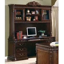 Shop a wide selection of computer desk hutch file drawer desks in a variety of colors, materials and styles to fit your home. Traditional Home Office Computer Desk With Hutch In Rich Brown Finish By Coaster 800801