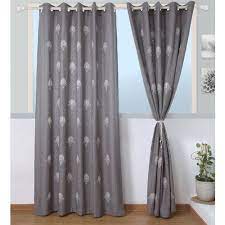 From snow white to deep grey, our versatile white, silver and grey curtain collection features everything from gorgeously textured plains, to. Printed Grey Window Curtain At Rs 350 Piece Window Curtains Id 20918483948