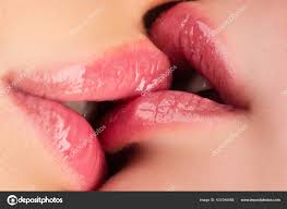 ian couple kiss lips sensual