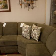 sectional with curved corner wedge