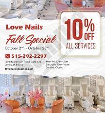 love nails best nail salon in ames