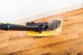 a steam mop on laminate floors