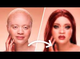 3 wonderful albinos women makeovers