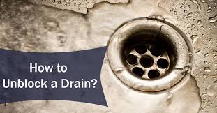 how to unblock a drain outside drain