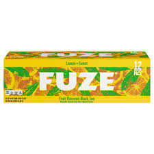 fuze lemon sweet fruit flavored