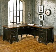 Offering wider space to fit your. 17 Stories Django L Shape Executive Desk Reviews Wayfair