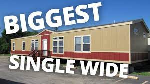 single wide mobile home