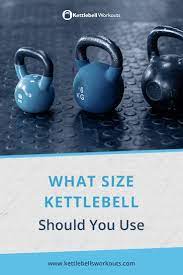 what size kettlebell weights to use