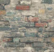 Old Repurposed Antique Brick Wallpaper