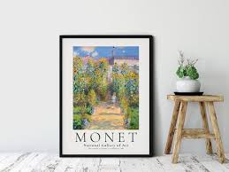 Claude Monet Exhibition Poster Monets