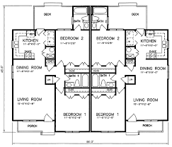Multi Family Plan 45360 Traditional