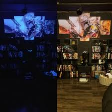 Boba Fett Looks Great In My Movie Room Black Lighting Vs Regular Lighting I Love Both Starwars
