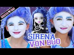 monster high sirena von boo makeup