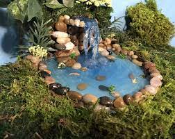 Fairy Garden Pond Miniature Pond Fairy