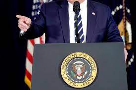Navegue pelas 4,918 president podium speech imagens e fotografias de stock disponíveis ou. The Trump Campaign Tries To Change The Subject The New Yorker