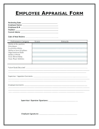 Sample Employee Performance Review Template