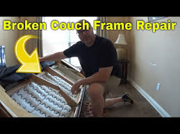 Broken Couch Frame Repaired For Under