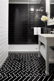 15 black tile bathroom floor ideas to