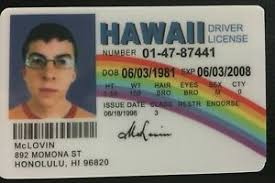 'superbad' came out in 2007, but that doesn't mean social media will ever forget mclovin. Mclovin Superbad Driver License Schlusselanhanger Sammeln Seltenes Autrement Dit Reklame Werbung
