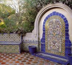 mexican tiles in the interior