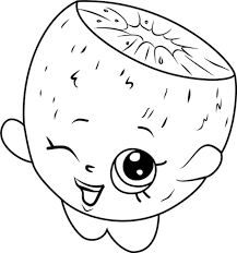 This kiwi coloring pages will helps kids to focus while developing creativity, motor skills and color recognition. Pee Wee Kiwi Shopkin Coloring Page Free Printable Coloring Pages For Kids