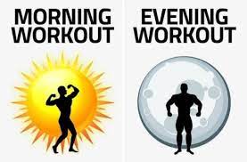 morning vs evening when is a better