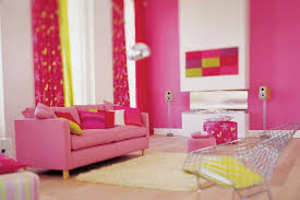 what curtains go with pink walls