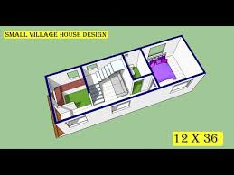 36 Ghar Ka Naksha Ii 12 X 36 House Plan