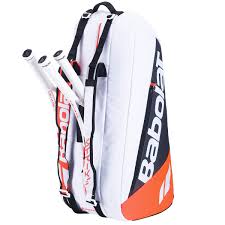 babolat pure strike racket tennis bag x