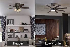 hugger ceiling fans sleek solutions