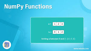numpy functions frequently used