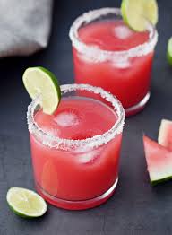 Watermelon Margarita (Tequila Cocktail) - Elavegan