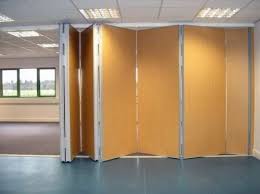 Brown Pvc Movable Wall Partition