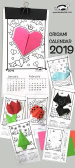 Krokotak Origami Calendar 2019 Instructions